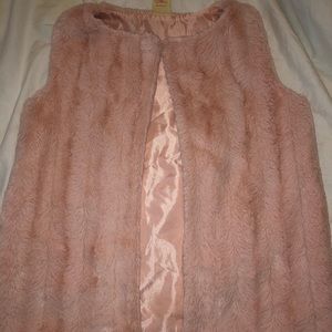 SOLD Girls Faux Fur Vest